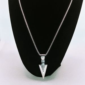 18kt gold filled rolo chain & arrow head pendant